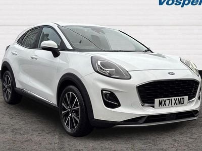 Used Ford Puma Titanium 125 HP (91 kW) 2021 White SUV