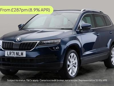 Blue Used 2021 Skoda Karoq SE L SUV | £20,269 (Fair price)