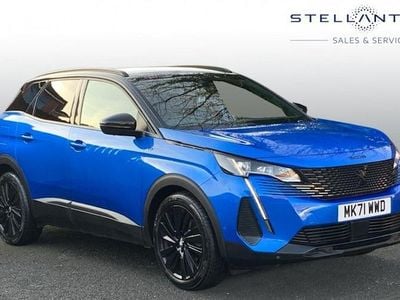 Used Peugeot 3008 Premium 131 HP (96 kW) 2021 Blue Estate