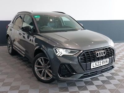 Grey Used 2022 Audi Q3 Black Edition SUV | £28,698 (Fair price)