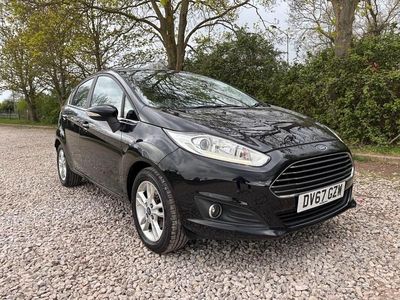 Used Ford Fiesta Zetec 82 HP (60 kW) 2017 Black Hatchback