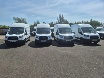 Used Ford Transit 130 HP (95 kW) 2018 White Van