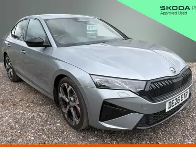 Used Skoda Octavia vRS 265 HP (194 kW) 2026 Smokey silver metallic Hatchback