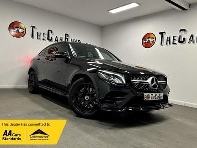 Used Mercedes GLC220 AMG Line Premium 170 HP (125 kW) 2018 Black Coupe