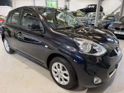 Używany Nissan Micra Acenta 2015 Czarny Hatchback