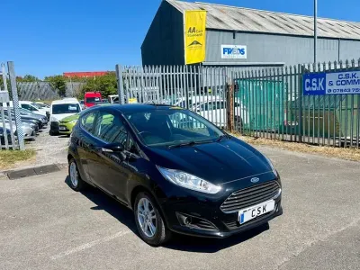 Used Ford Fiesta Zetec 82 HP (60 kW) 2016 Black Hatchback
