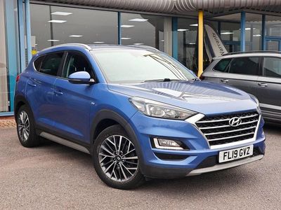 Used Hyundai Tucson Premium 185 HP (136 kW) 2019 Blue SUV