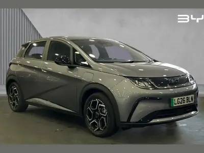 New BYD Dolphin Boost 130 kW (177 HP) 2026 Grey Hatchback