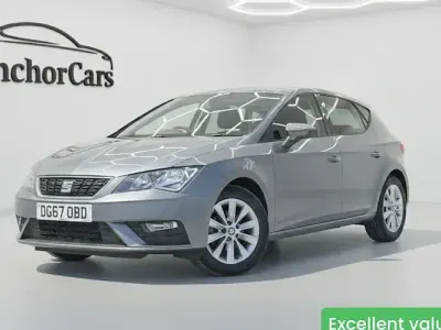 Used Seat Leon Ecomotive 116 HP (85 kW) 2017 Grey Hatchback