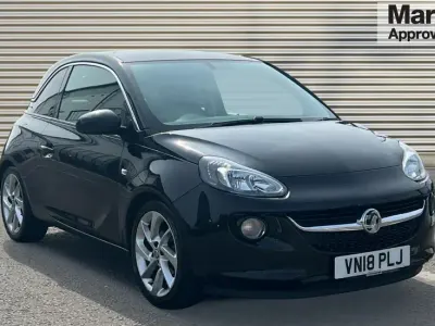Used Vauxhall Adam Slam 100 HP (73 kW) 2018 Black Hatchback