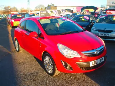 Used Vauxhall Corsa Excite 2011 Red Hatchback