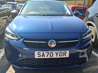 Begagnad Vauxhall Corsa 75 HK (55 kW) 2020 Blå Halvkombi