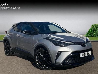 Silver metallic bitone Used 2022 Toyota C-HR Sport SUV | £19,843 (Good price)