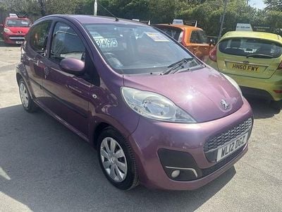 Begagnad Peugeot 107 Active 68 HK (50 kW) 2012 Lila Halvkombi