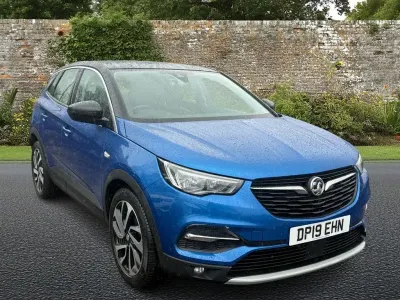Used Vauxhall Grandland X Elite 130 HP (95 kW) 2019 Blue SUV