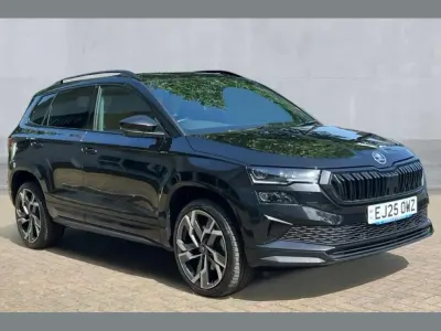 Used Skoda Karoq SportLine 150 HP (110 kW) 2025 Black SUV