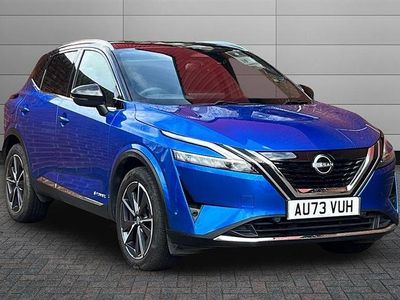 Used Nissan Qashqai Tekna 190 HP (139 kW) 2023 Magnetic blue with pearl black roof SUV