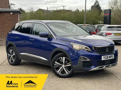 Second-hand Peugeot 3008 Allure 130 CP (95 kW) 2018 Albastru SUV