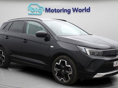 Used Vauxhall Grandland X Ultimate 131 HP (96 kW) 2023 Black SUV