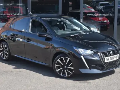 Usado Peugeot 208 Allure Premium 2020 Preto Citadino