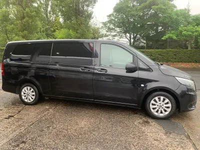 Used Mercedes Vito 140 HP (102 kW) 2019 Black Van