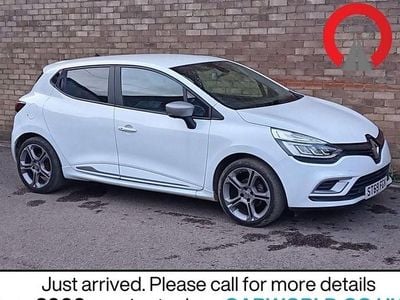 Used Renault Clio IV GT-Line 90 HP (66 kW) 2019 White Hatchback