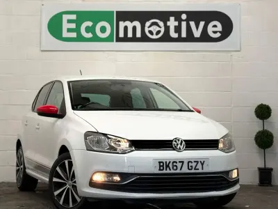 Używany VW Polo Beats 90 KM (66 kW) 2017 Biały Hatchback