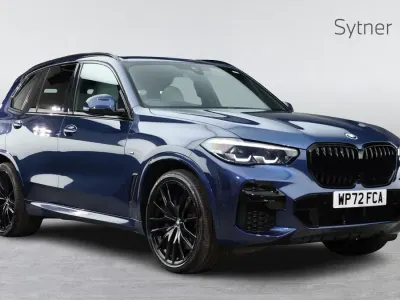 Used BMW X5 M Sport 335 HP (246 kW) 2022 Blue SUV