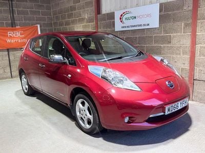 Used Nissan Leaf Acenta 80 kW (109 HP) 2017 Red Hatchback