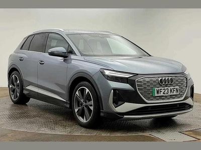 Used Audi Q4 e-tron S-Line 150 kW (204 HP) 2023 Blue SUV