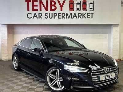 Black Used 2019 Audi A5 Sportback S-Line Hatchback | £13,795 (Good price)