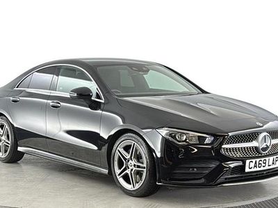 Used Mercedes CLA220 AMG Line Premium 190 HP (139 kW) 2019 Black Sedan