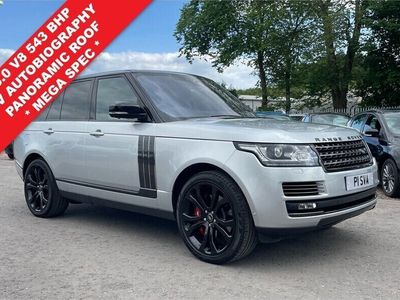 used Land Rover Range Rover 5.0 V8 SVAUTOBIOGRAPHY DYNAMIC AUTO 4WD 5d 543 BHP