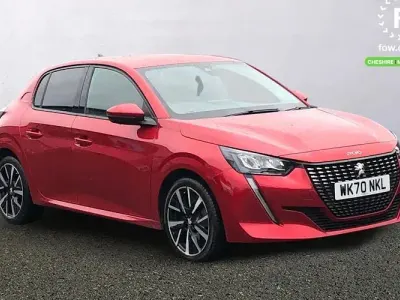 Used Peugeot 208 Allure Premium 102 HP (75 kW) 2020 Red Hatchback