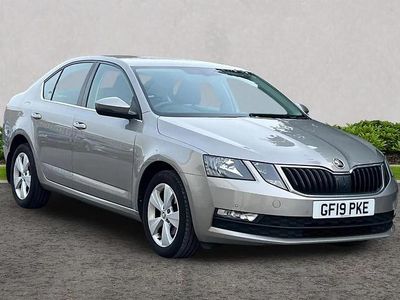 Used Skoda Octavia SE Technology 116 HP (85 kW) 2019 Cappuccino beige metallic Hatchback