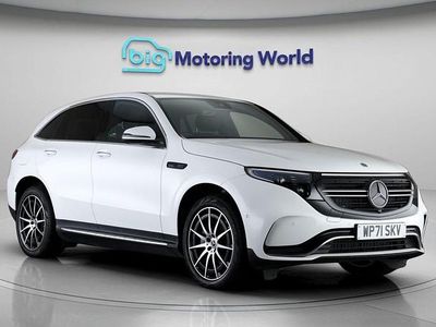 Used Mercedes EQC400 AMG line 300 kW (408 HP) 2022 White SUV