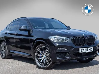 Used BMW X4 M Sport 187 HP (137 kW) 2021 Black SUV