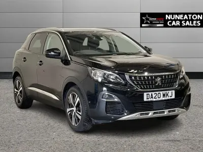 Gebraucht Peugeot 3008 Allure 130 PS (95 kW) 2020 Schwarz SUV