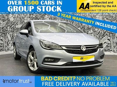 Used Vauxhall Astra SRi 150 HP (110 kW) 2017 Silver Hatchback