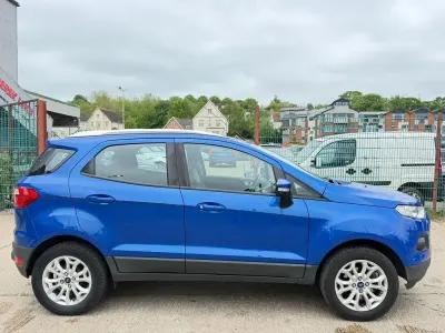 Used Ford Ecosport Zetec 125 HP (91 kW) 2017 Blue SUV