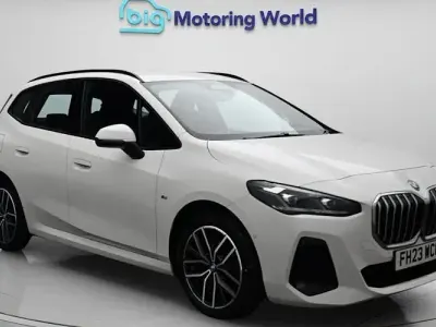 Used BMW 225 Active Tourer M Sport 245 HP (180 kW) 2023 White MPV