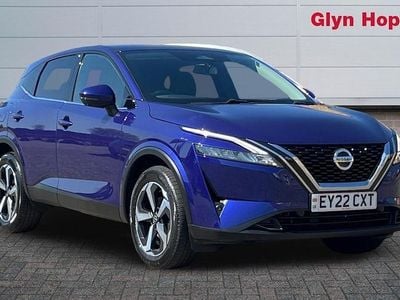 Used Nissan Qashqai N-Connecta 140 HP (102 kW) 2022 Blue SUV