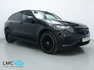 Used Mercedes EQC400 AMG line 300 kW (408 HP) 2021 Black SUV