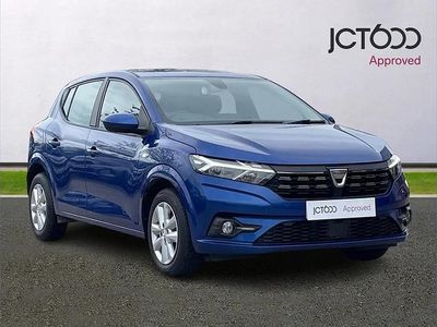 Used Dacia Sandero Comfort 90 HP (66 kW) 2022 Blue Hatchback