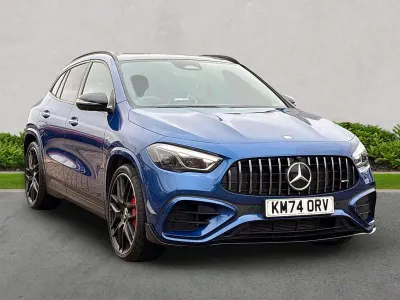 Used Mercedes GLA45 AMG 421 HP (309 kW) 2024 Blue SUV