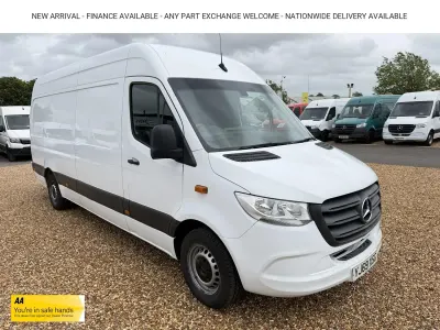 Used Mercedes Sprinter 114 HP (83 kW) 2019 White Van