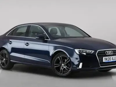 Used Audi A3 Sport 150 HP (110 kW) 2019 Blue Sedan