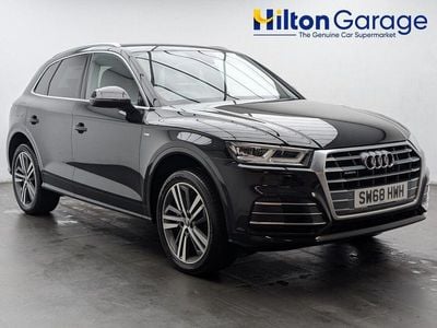 Black Used 2018 Audi Q5 S-Line SUV | £18,950 (Good price)