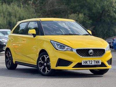 Yellow Used 2022 MG MG3 Excite Hatchback | £9,989 (Fair price)