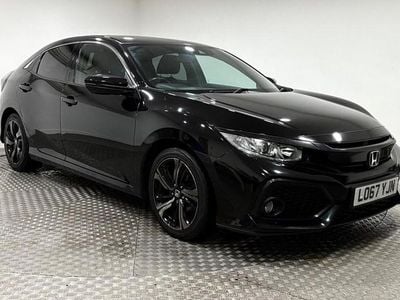 Black Used 2017 Honda Civic SR Hatchback | £8,995 (Fair price)